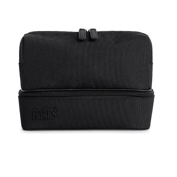 BEIS Handbags - NWT BEIS The Cosmetic Organizer - Recycled Collection in BLACK